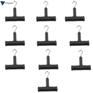 HCYEOU 10 Pcs Fishing Baiting Rig Tool, Stainless Steel ABS Hook Fishing Baiting Rig Tool, Durable T