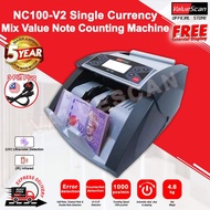 ValueScan NC-100 V2 Cash Money Note Bill Counting Machine Counter Machine Money Counting Machine NC1