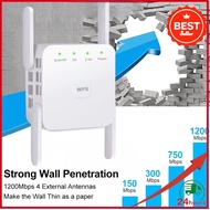 5GHz WiFi signal booster wireless WiFi enhancer WiFi amplifier 2.4G 5G 1200Mbps long-range signal re