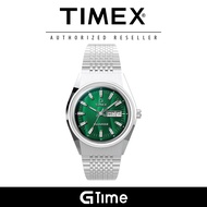[Official Warranty] Timex TW2U95400 Men's Q Reissue Falcon Eye 38mm Stainless Steel Strap Watch