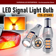 1pcs T15 LED Bulb 921 LED bulb 27SMD Canbus Reserve Light Brake Light