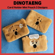 [DINOTAENG] Quokka in School Card Holder Mini Pouch 3 Designs