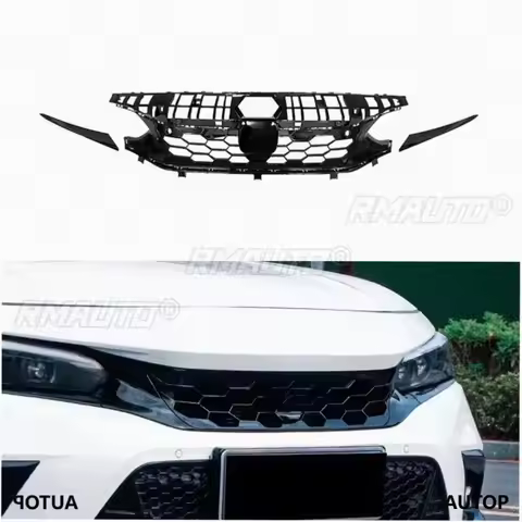 For Honda 11th Generation Civic Hatchback Si Front Bumper Grill For Honda 11th Generation Civic Hatc