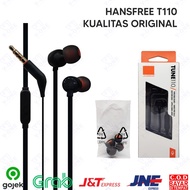 Headset JBL T110 Original by Harman Earphone Handsfree IN HEADPHONES