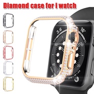 Luxury Rhinestone Diamond Protective Cover Women Jewelry Case compatible for  Apple watch Series 6 5 4 40mm 44mm i watch 6 SE 3 42mm 38mm