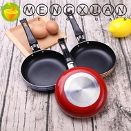 MENGXUAN Frying Pan Portable Cookware Round Non-stick Griddle Pan