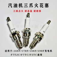 Gasoline Engine Spark Plug 168/170F/188F Three-Stage Durable Generator F7TC/F5TC Three-Claw Spark Pl