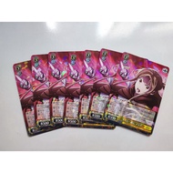 [GS FUNNY SHOP] 1 Weiss Schwarz Card Anime Character Sword Art Online - SAO - Asuna (S100-007R)
