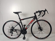 Biketec Road Bike Fixie 700cc Shimano alloy fixie aluminum frame 21-Speed Bend Bar Suitable for road
