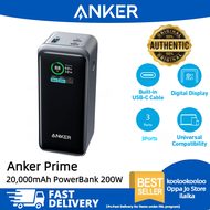 Anker Prime 20,000mAh PowerBank 200W Type-C USB For MacBook Pro/Air , 14/13/12/Pro/Mini, iPad Pro, Samsung ,Switch, and More