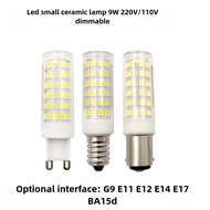 [110V/220V Optional] Highlight Ceramic led Lamp Beads 78 Beads 9W G9 E11 E12 E14 E17 BA15D Dimmable 