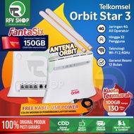 Antena Universal | Telkomsel Orbit Star 3 Modem Wifi 4G High Speed Free 150Gb Data + | OE