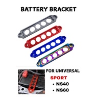 Universal Sport NS40 NS60 Car Battery Bracket Holder Red Blue Yellow Green Titanium Rainbow For 1pcs