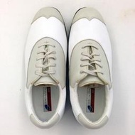 Etonic Dri Lite 300 防水高爾夫球鞋  真皮 白-灰色  US 7號 二手