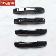 Hardingsun For Honda Civic Accesorios 2022 2023 11th FE FL Accessories Door Handle Cover Trim Sticker Plastic Gloss Black