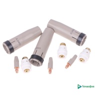 YosunJon] 1Set 24KD New Coating Protection Nozzle 0.8/1.0/1.2mm MIG Torch Gas Nozzle Tip Holder Of 2