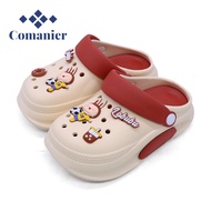 Comanier Sandal Anak FUJI Baim Perempuan Sandal Kodok Anak Sepatu Wedges Platform EVA