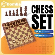 34x34cm Wooden Chess Board - Folding Magnetic Chess Board - Premium Chess Board with Magnetic Chess 