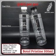 SendfastBoz- 500 Plastic Bottle ML 500 Almond Bottle/ ML Pristine Bottle/ 500 ML