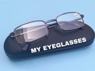 Original Kacamata baca plus pria asli lensa KACA kacamata super fokus kacamata baca plus +1.00 s/d +3.00 Frame Titanium kacamata pria wanita plus kacamata rabun dekat kacamata terbaru terlaris