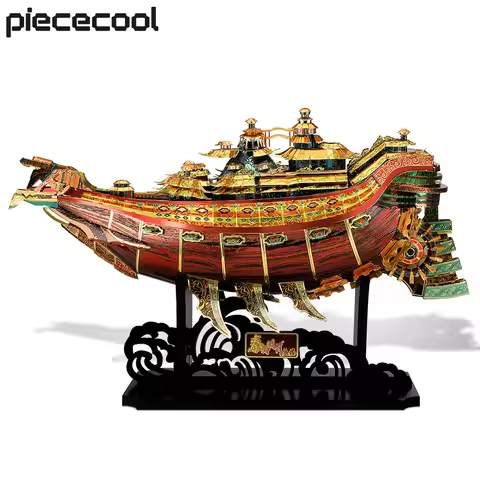 Piececool Puzzle 3D Mirage Model Kits Metal Building Kits for Adult DIY Brain Teaser Assembly Toys G
