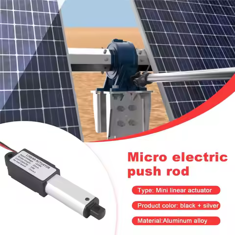 A56X Electric Mini Linear Actuator - 1.2inch Stroke, 64N/14.4Lb, Speed 0.6Inch/S Mini Waterproof Mot