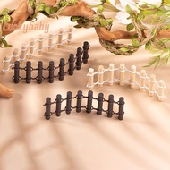 [LuckybabyS] Microlandscape Log Fence Home Accessories Small Fence Wooden Crafts Garden Miniature Ho