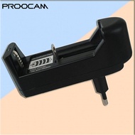 Proocam C-18650 charger single plug for battery 18650