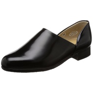 Halta Women's Leather Doctor Shoes / Spock Shoes 2E - Black