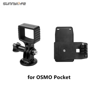 DJI Pocket 2 อะลูมินัมอัลลอยอะแดปเตอร์กระเป๋าเป้สะพายหลังหนีบคลิป Mount สำหรับ OSMO POCKET อุปกรณ์เสริม