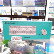Logitech MK240 Wireless Combo Keyboard Mouse Mini
