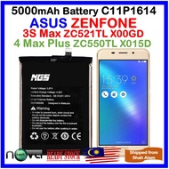 NGS 5000mAh Battery C11P1614 Fit For ZENFONE 3S MAX ZC521TL X00GD ASUS ZENFONE 4 MAX PLUS ZC550TL X0