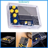 KOK DIY LED Electronic Kit Game Soldering Project Practice Snake Game DIY Kit