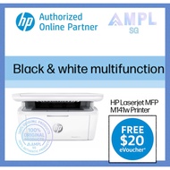 HP M141w LaserJet Pro MFP Wireless Mono Laser Printer | Print,Copy,Scan | Free $20 eVouchers | Order