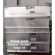 Aluminum Square Pan 28x28x7 Thickness 04