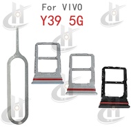 For Vivo Y39 5G V2443 / V2436 Sim Card Tray Slot Holder Card Holder Reader SD Slot Adapter Replaceme