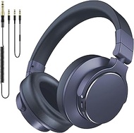 Over Ear Bluetooth Headphones, Studio Monitor & Mixing DJ Headphones Wireless with 50mm Drivers and 