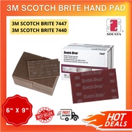 3M 7447 SCOTCH-BRITE HAND PAD PRO 3M 7440 SCOTCH BRITE SANDING PAD