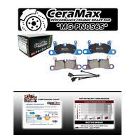 MG-PN0565 REAR PORSCHE CARRERA 911 CAYENNE S GTS TURBO S 10-18 VW TOUARGE CERAMAX CERAMIC BRAKE PAD