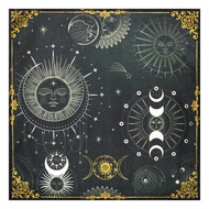 Tarot Tablecloth Altar Astrology Tarot Table Cloth Soft Table Cover Thicken Linen Tarot Altar Cloth 