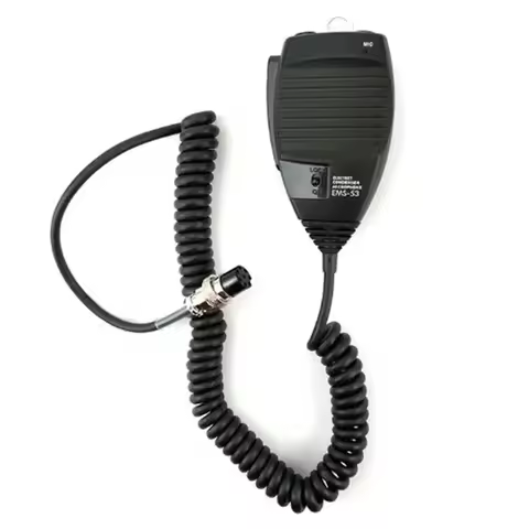 EMS-53 Handheld Remote Speaker PTT Microphone Microphone for Alinco Radio DR-03 DR-06 DR-145 DR-135T