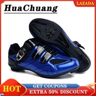 HUACHUANG 2021 NEW Cycling Shoes for Men and Women Road Bike Shoes With Lock Men Outdoor Casual Bicycle Shoes for Men Cleats Shoes Cycling Shoes Mtb Sale Cycling Shoes Mtb Shimano