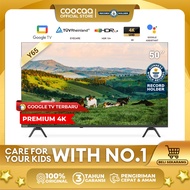 NEW COOCAA 50 inch GOOGLE TV-4K UHD-Dolby Audio  (COOCAA 50Y65)