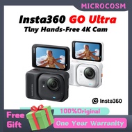 Insta360 GO Ultra 4K 2.5" FLIP TouchScreen Active HDR Tiny Hands-Free 4K60FPS Video IPX8 Waterproof 