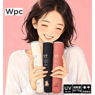 [Wpc.]Ultra Lightweight 115g AIR-LIGHT Anti-UV90% or More Cute Embroidered Large Umbrella Surface Ra