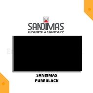 Granite Sandimas Pure Black 60x120 Granit Lantai Dinding