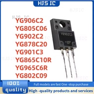 5PCS NEW YG906C2 YG805C06 YG902C2 YG878C20 YG901C3 YG865C10R YG965C6R YG802C09 TO-220F MOSFET