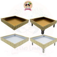 Premium Classic Gold /Dulang Hantaran Perkahwinan/Wooden Tray Wedding/Dulang Bunga Hantaran//Dulang