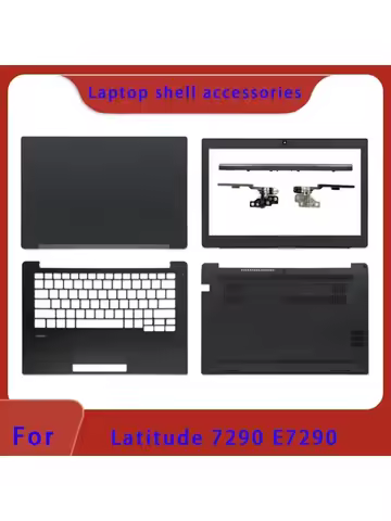 Suitable for Latitude 7290 E7290 Laptop LCD Back Cover/Front Panel/Hinge/Palm Rest/Bottom Shell/Hing