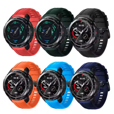 Silicone Strap For Honor Watch GS Pro Strap Wristband Soft Sport Bracelet For Huawei Honor GS Pro Ac
